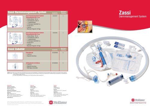 Darmmanagement System Zassi ... - gd medical AG