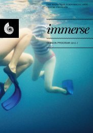 immerse - Mandurah Performing Arts Centre