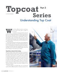 Topcoat Series: Part 3, Understanding Top Coat - Alexseal