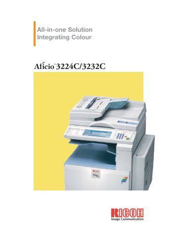 DRIVERS RICOH AFICIO 3235C PCL 6 FOR WINDOWS 10