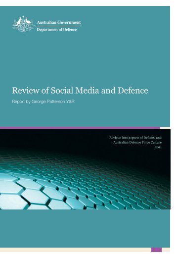 Review of Social Media and Defence Full report