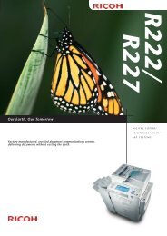 Download Ricoh R227 Recycled Photocopier Brochure