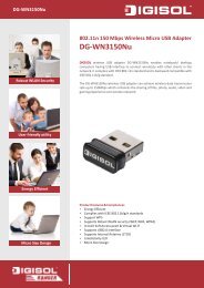 DG-WN3150Nu - Digisol.com