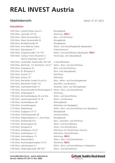 REAL INVEST Austria - UK Honorarberatung