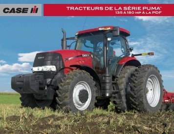 TRACTEURS DE LA SÃRIE PUMAMC - Centre Agricole.ca