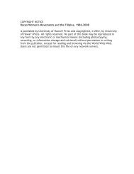 COPYRIGHT NOTICE Roces/Women's ... - University of Hawaii Press