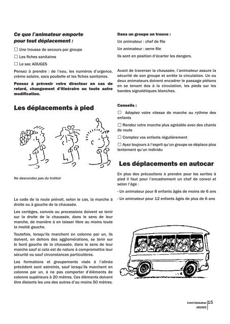 Livret Animateur Livret Animateur - Démarche Qualité - Aduges