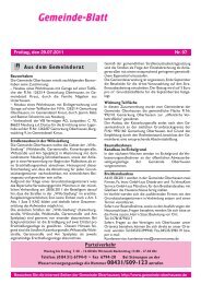 Gemeindeblatt 2011/07 - Oberhausen