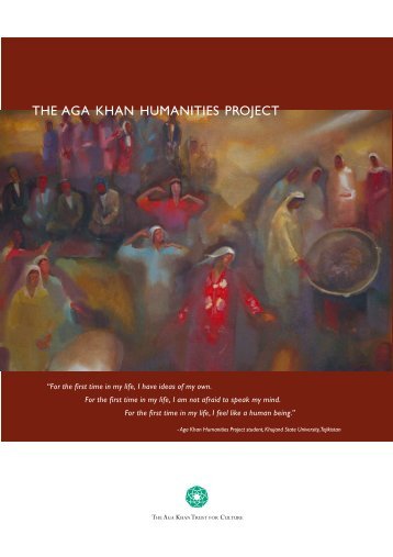 The Aga Khan Humanities Project - Aga Khan Development Network