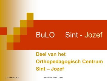BuLO Sint - Jozef - Vlor