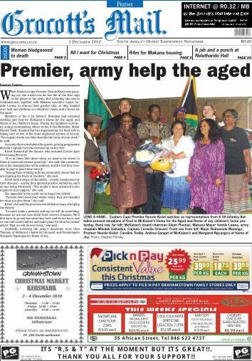 Front Page.indd - Grocott's Mail