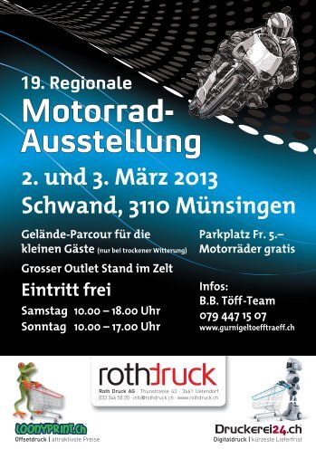 Motorrad- Ausstellung - 2-Rad Wehrli