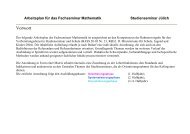 Arbeitsplan fÃƒÂ¼r das Fachseminar Mathematik Studienseminar JÃƒÂ¼lich