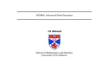 MT5809 - Vortex Dynamics Research Group - University of St Andrews