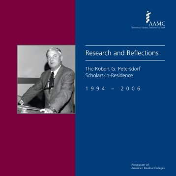 Research and Reflections - AAMC's member profile