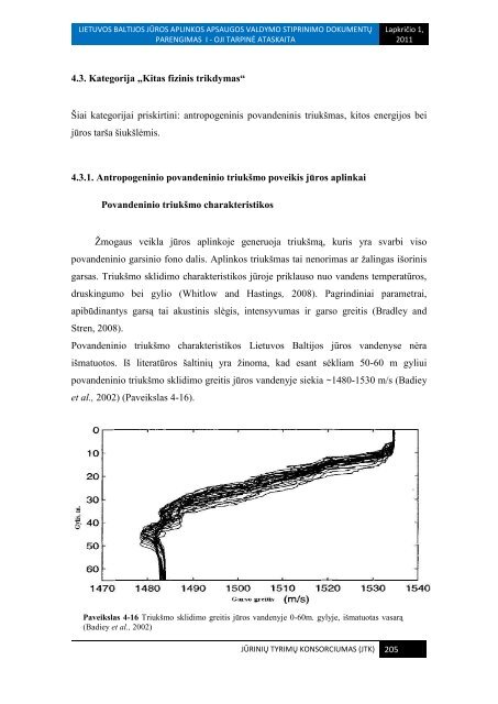 Atlikta Veikla 1 - Vanduo - Aplinkos apsaugos agentūra