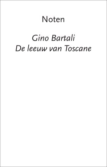 Noten Gino Bartali De leeuw van Toscane - Carrera