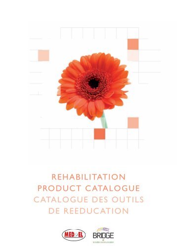 rehabilitation product catalogue catalogue des outils de ... - Med-El