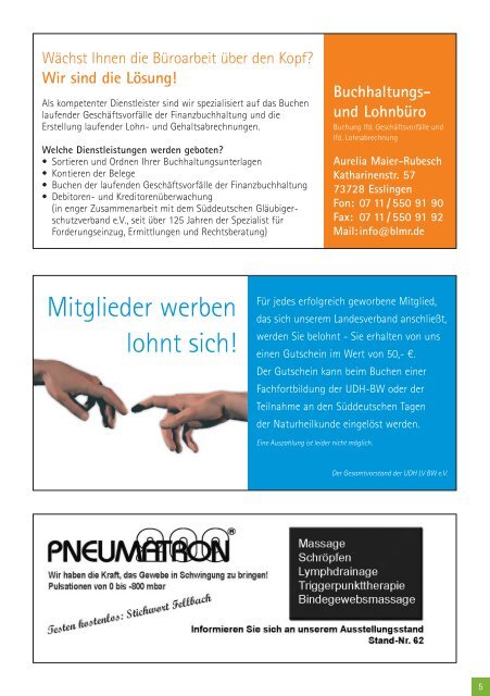 udh - Union Deutscher Heilpraktiker (UDH-BaWü)