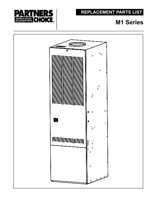 M1 Miller - Nordyne Parts List.PDF