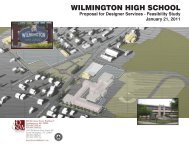 Proposal for Designer Services - Wilmington Public Schools