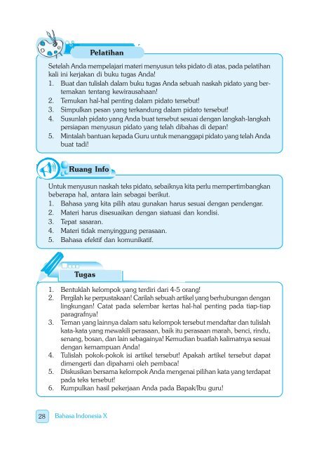 Bahasa Indonesia Tingkat Semenjana