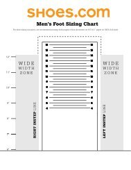 Men S Shoe Size Width Chart