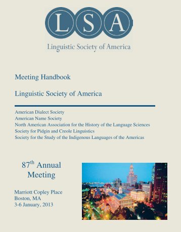 Download - Linguistic Society of America