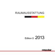 Katalog Raumaustatter - Impuls Apparatebau Jaeger & Sohn GmbH