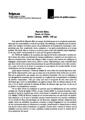 Ubresa, 2000; 106 pp. - Repositorio UASB-Digital