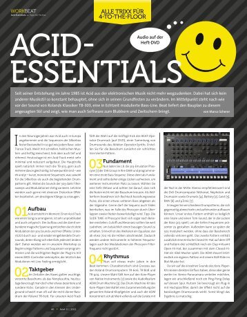 Acid Essentials - marco scherer