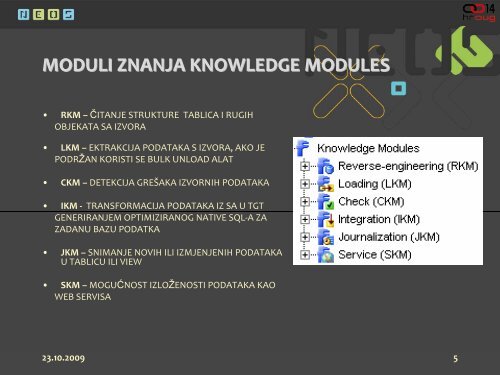 USPOREDBA I ISKUSTVA ODI VS. OWB - HrOUG