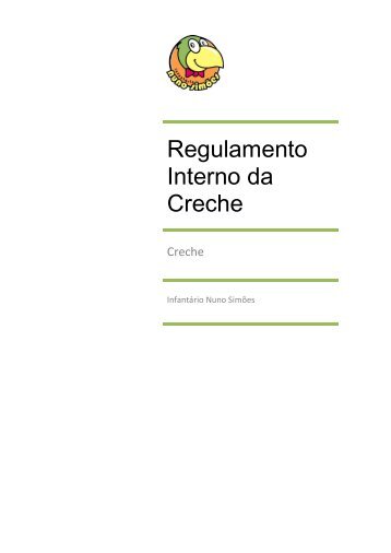 Regulamento Interno da Creche - Inf-ns.pt