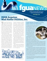 FGUA Acquires Mad Hatter Utilities, Inc.