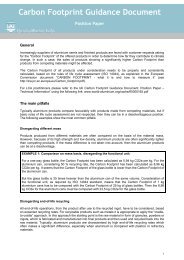 Carbon Footprint Guidance Document