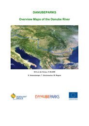 Overview Google Satellite Pictures of Danube River - DANUBEPARKS