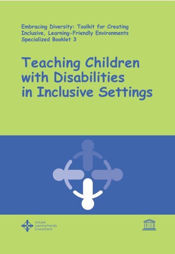 Teaching Children with Disabilities - UNESCO Bangkok