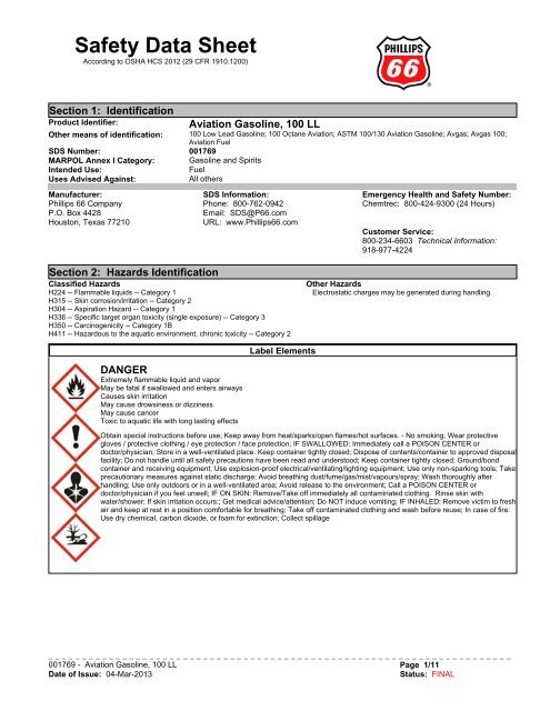 jet fuel msds