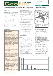 Separatist Issues: Case Study â The Kurds - School-Portal.co.uk