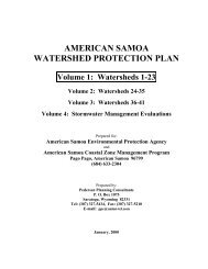 Watersheds 1-23 - American Samoa EPA