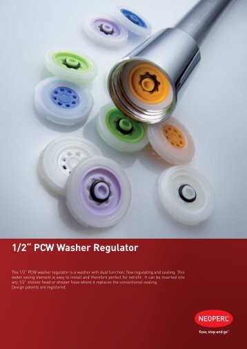 neoperl® 1/2“ pcw washer regulator - Tonix
