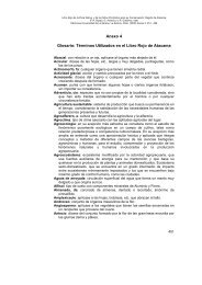 Anexo 4 Glosario: TÃ©rminos Utilizados en el Libro Rojo de Atacama