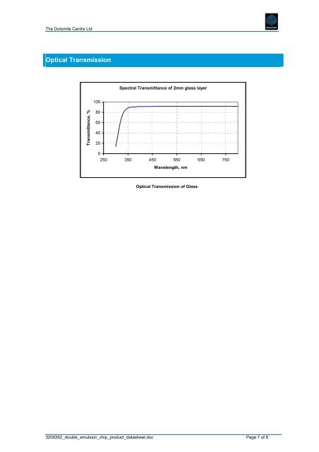 datasheet - Dolomite Microfluidics