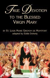 True Devotion to the Blessed Virgin Mary - Apostolate for Family ...