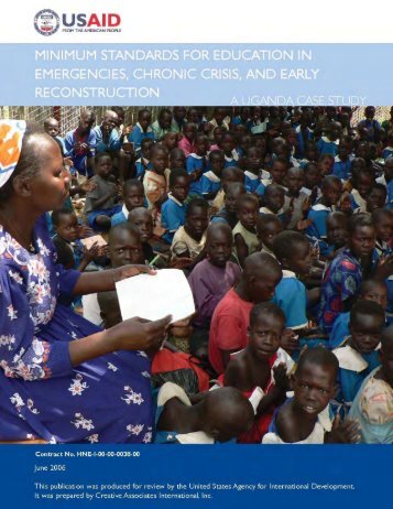 Minimum Standards For Education In Emergencies, Chronic ... - INEE
