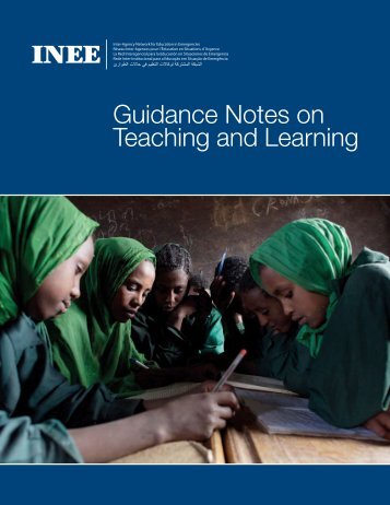 Guidance Notes on Teaching and Learning - INEE Toolkit