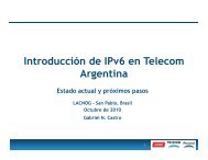 Tendencias en la conexiÃƒÂ³n IPv6 de Backbones MPLS a redes de ...