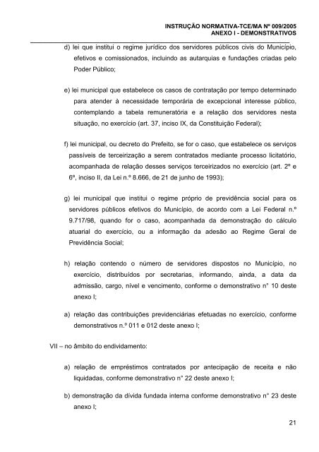 INSTRUÃ‡ÃƒO NORMATIVA N.Âº 009, DE DOIS DE ... - Tce.ma.gov.br