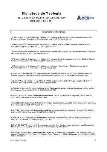 clique aqui para ter a lista completa das recentes aquisições