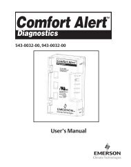 Comfort Alert Diagnostics Copeland - Desco Energy